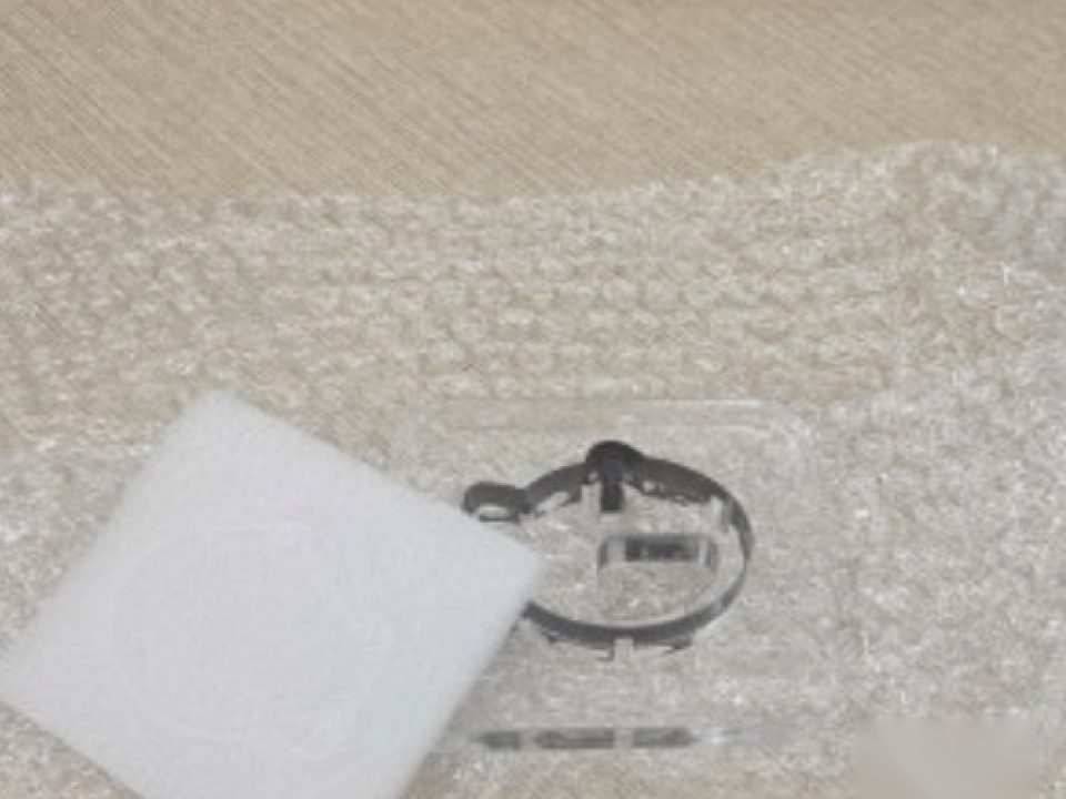 Cutting die from this customer's order, photo by the customer