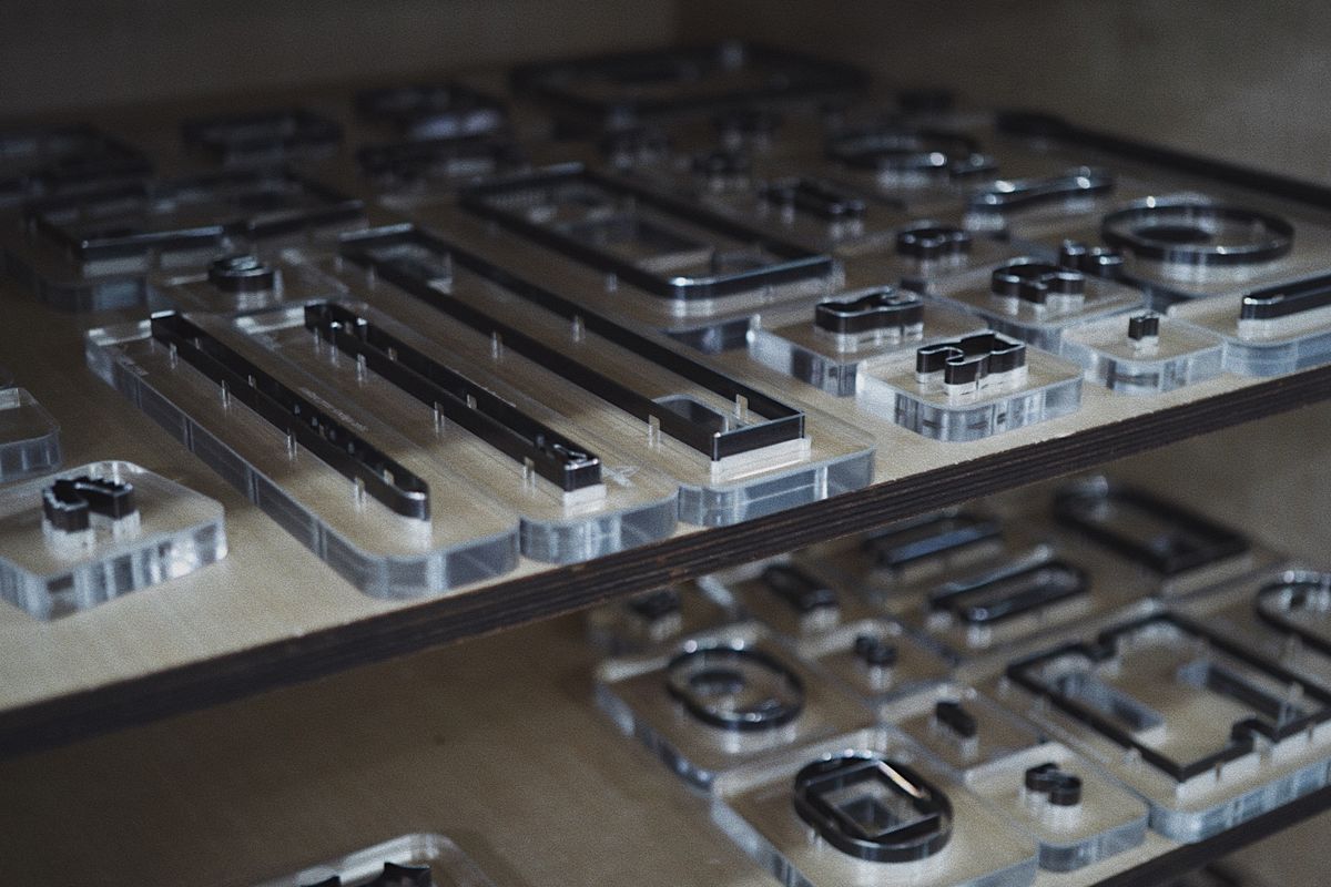 Finished dies, ready to ship